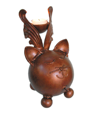 small kitty cremation urn