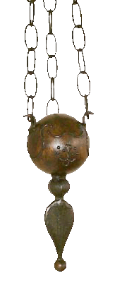 hanging dog memorial urn
