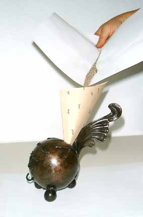 ashes in urn