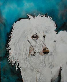 dog memorial painting