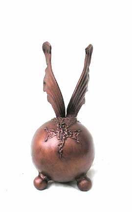pet urn sculpture in flight