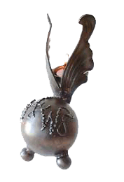 gothic cremation urn